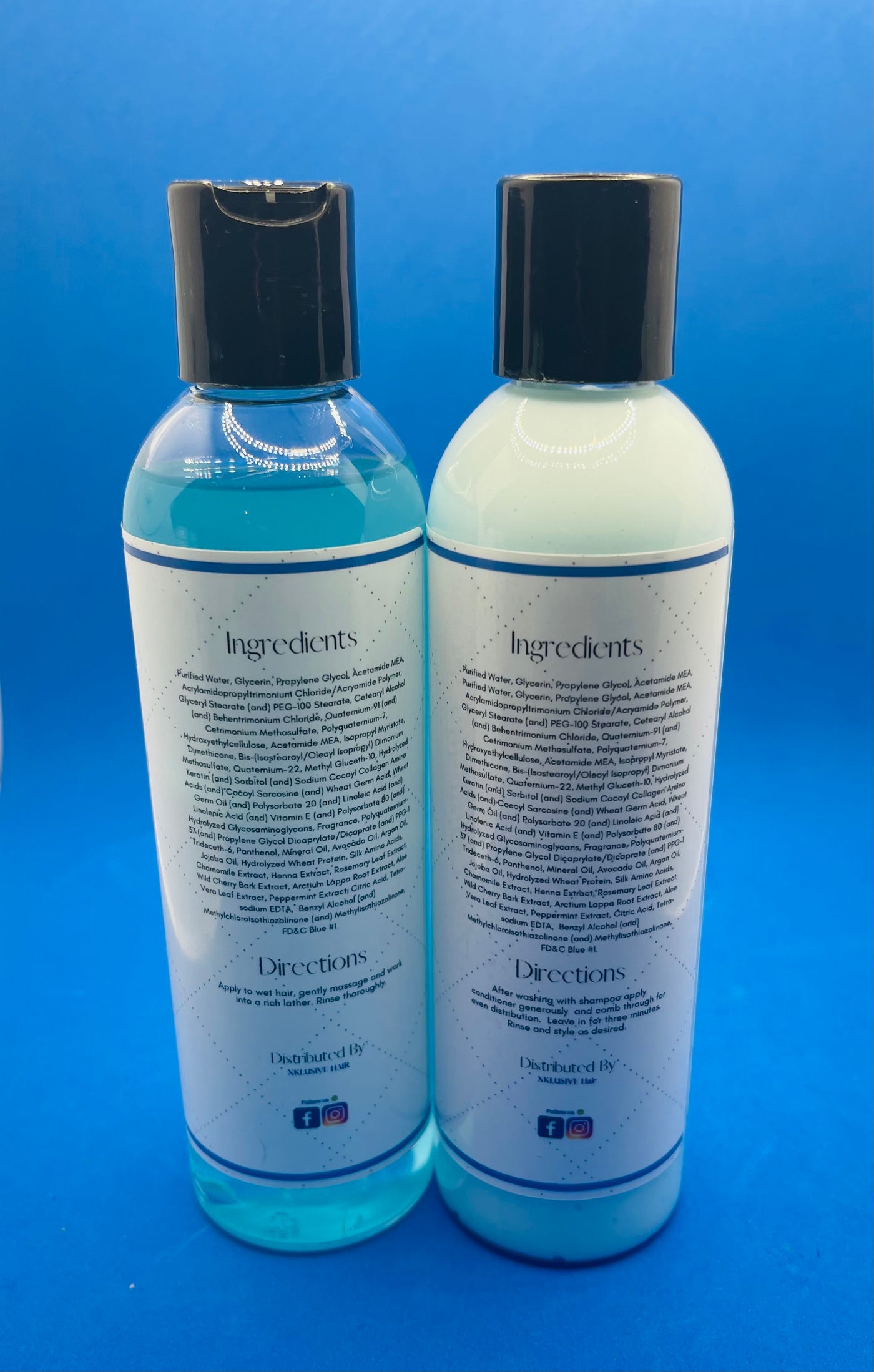 Stimulating & invigorating shampoo & conditioner