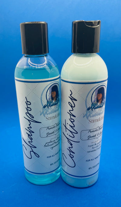 Stimulating & invigorating shampoo & conditioner